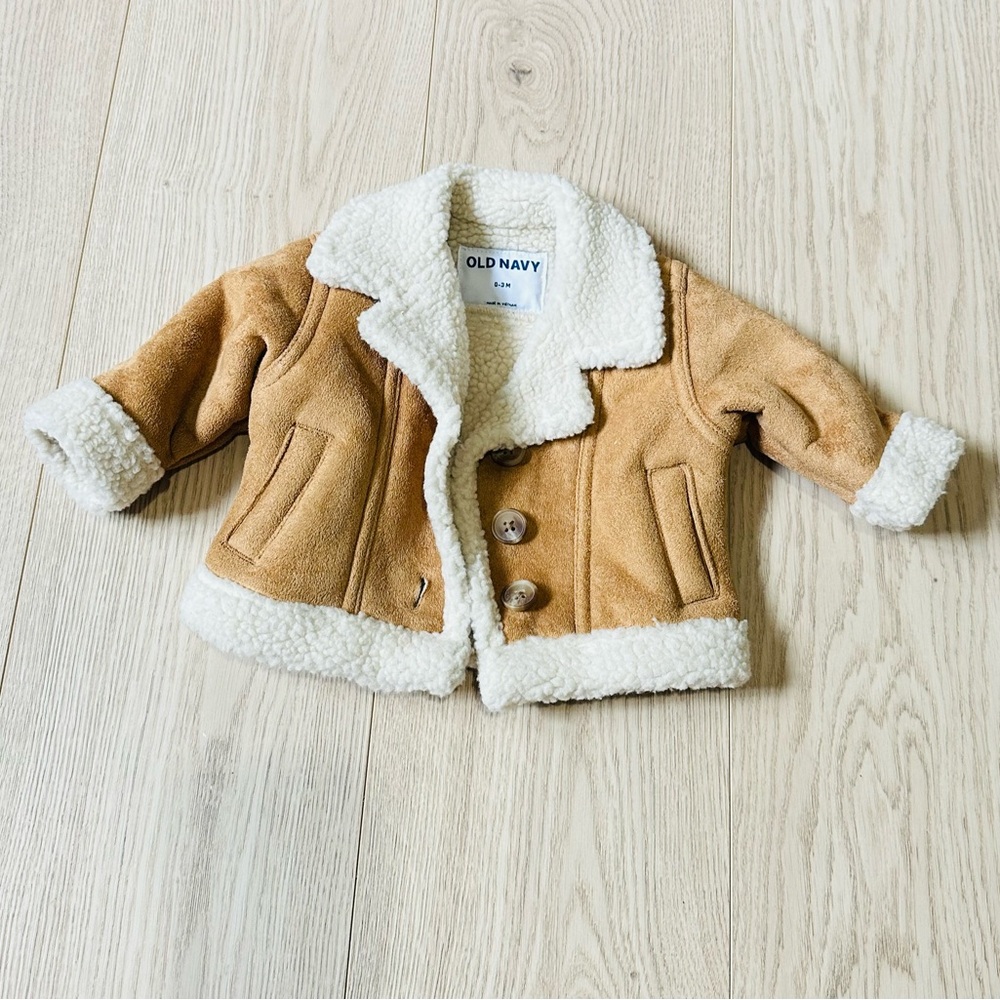 Old Navy Sherpa Fleece Baby Jacket